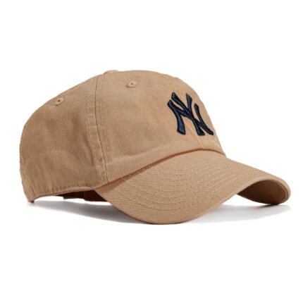 47 Brand New York Yankees Cleanup Adjustable Hat - Khaki. Navy