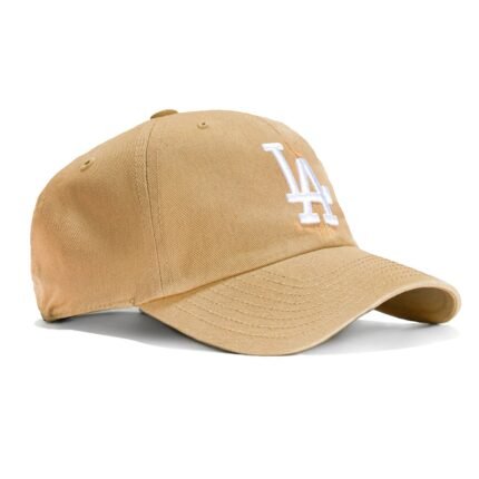 47 Brand Los Angeles Dodgers Adjustable Cleanup Hat - Khaki. White