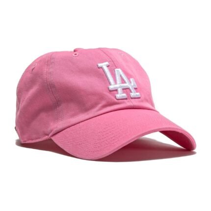 47 Brand Los Angeles Dodgers Cleanup Adjustable Hat - Pink