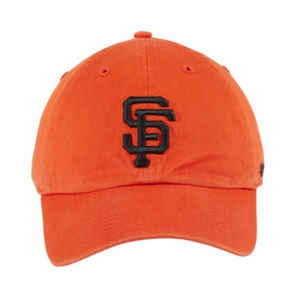 47 Brand Cleanup San Francisco Giants Dad Hat - Orange. Black