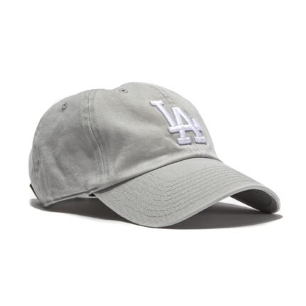 47 Brand Los Angeles Dodgers Cleanup Adjustable Hat - Gray. White