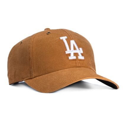 47 Brand x Carhartt Los Angeles Dodgers Cleanup Adjustable Hat - Brown