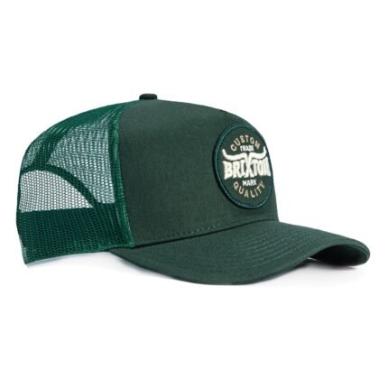 Brixton Gibson Mesh Snapback Trucker Hat - Green