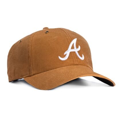 47 Brand x Carhartt Atlanta Braves Cleanup Adjustable Hat - Brown