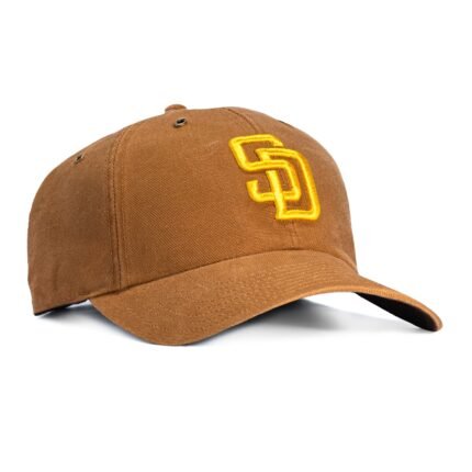 47 Brand x Carhartt San Diego Padres Cleanup Adjustable Hat - Brown