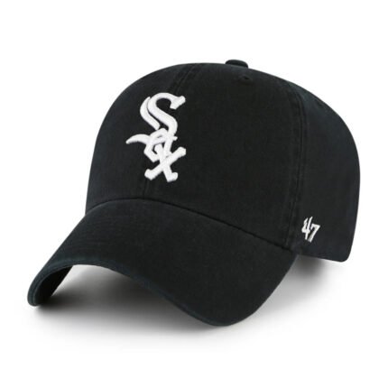 47 Brand Chicago White Sox Cleanup Adjustable Hat - Black