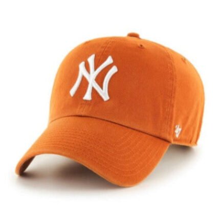 47 Brand New York Yankees Cleanup Adjustable Hat - Burnt Orange